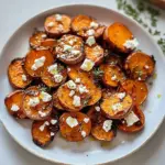 Honey Feta Sweet Potato Rounds