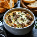 Philly Cheese Steak Soup