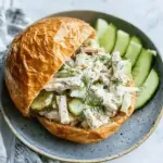 Savory Dill Pickle Chicken Salad