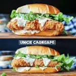 Crispy Chicken Caesar Sandwich