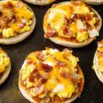 English Muffin Breakfast Pizzas
