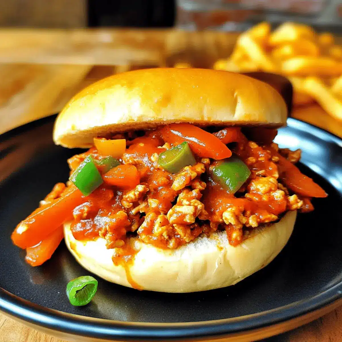 Cajun Chicken Sloppy Joes