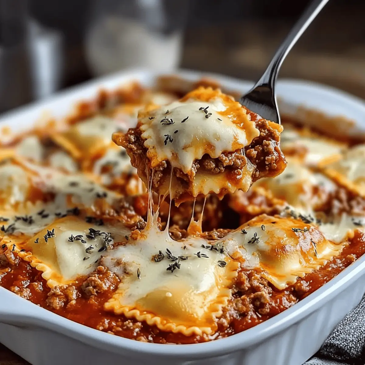 Ravioli Casserole