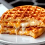 Low Carb Grilled Cheese Chaffle