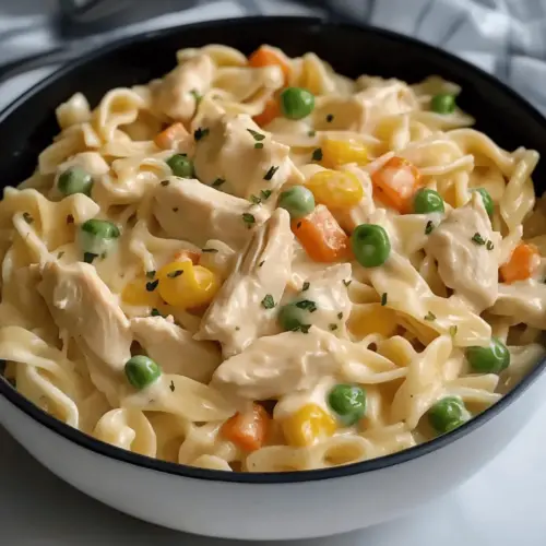 Chicken Pot Pie Pasta