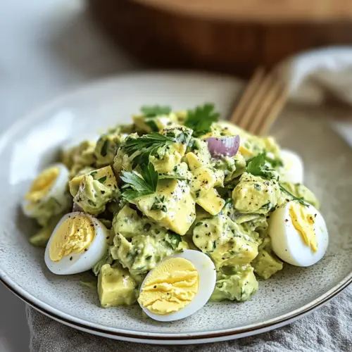 Keto Avocado Egg Salad