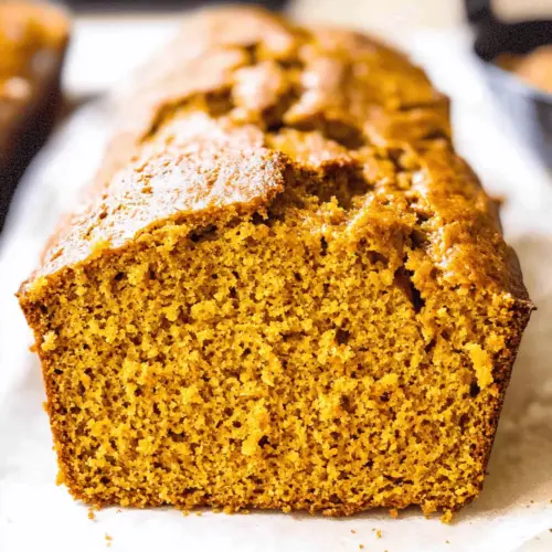 Vanilla pudding pumpkin bread