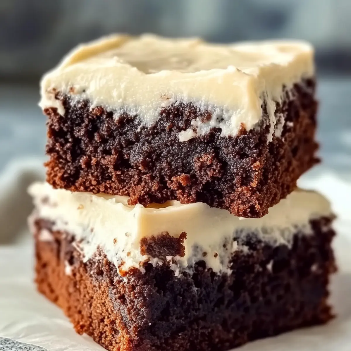 Gooey Root Beer Float Brownies