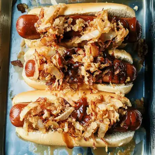 Cowboy Dogs with Bush’s® Homestyle Baked Beans