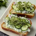 Cucumber Salad Sandwiches
