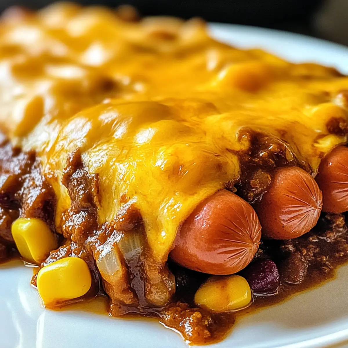 Keto Chili Dog Casserole Recipe