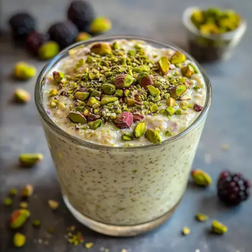 Pistachio Overnight Oats