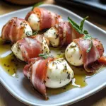 Prosciutto Wrapped Mozzarella Bites