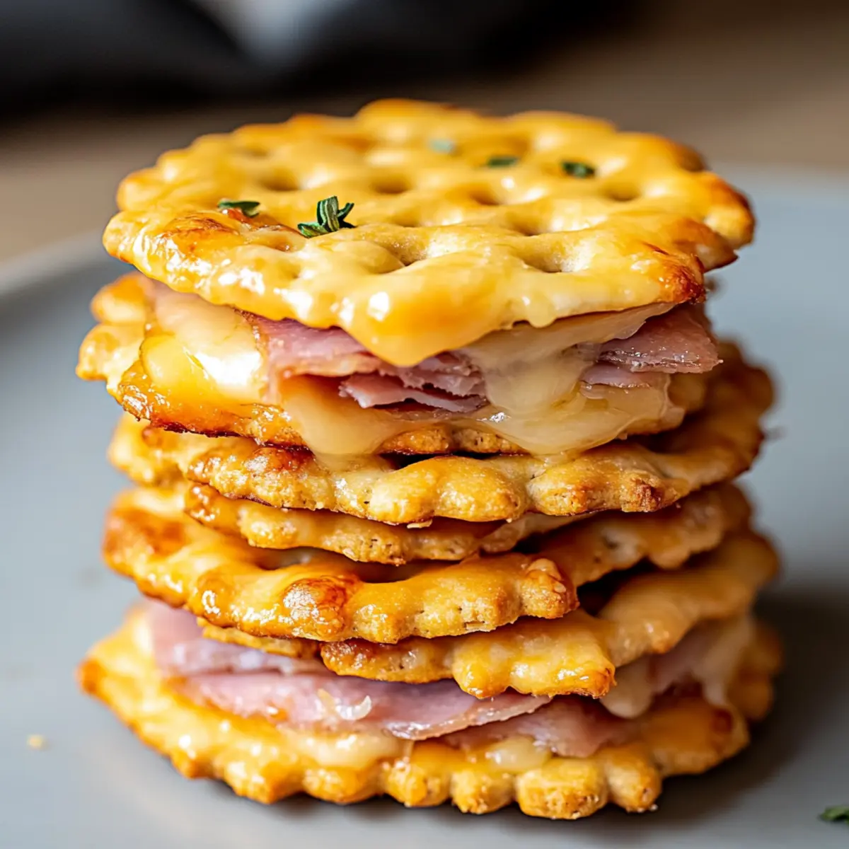 Ritz Cracker Party Sandwiches