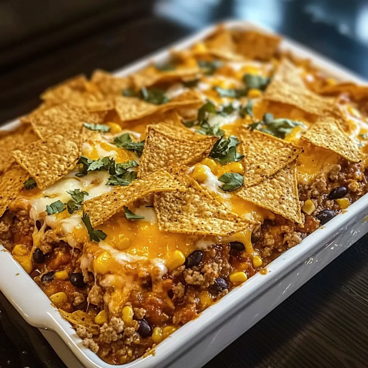 White Trash Casserole with Doritos