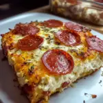 Pizza Style Cottage Cheese Bake