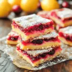 Cranberry Lemon Bars