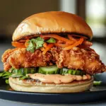 Flavor-Packed Thai Fried Chicken Sandwich