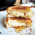 Goat Cheese Grilled Cheese with Honey & Spice