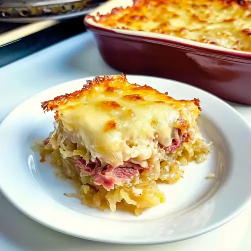 Easy Keto Reuben Casserole