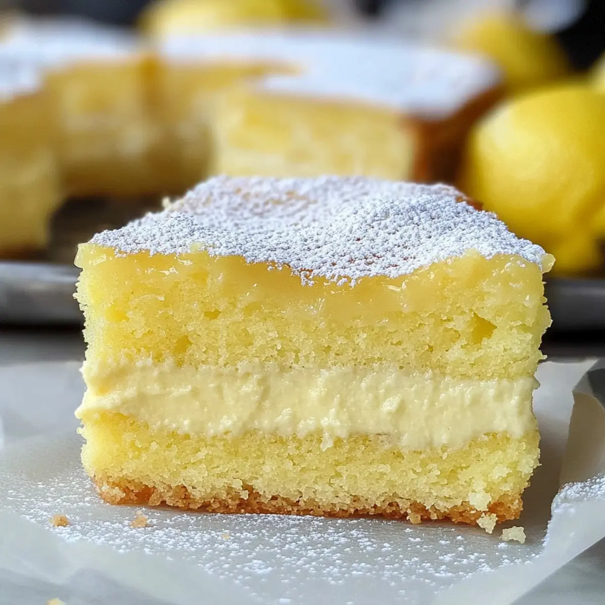 Lemon Custard Cake