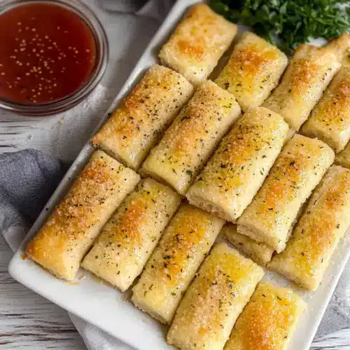 Easy Sheet Pan Breadsticks