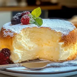 Light & Fluffy Yogurt Cloud Cake