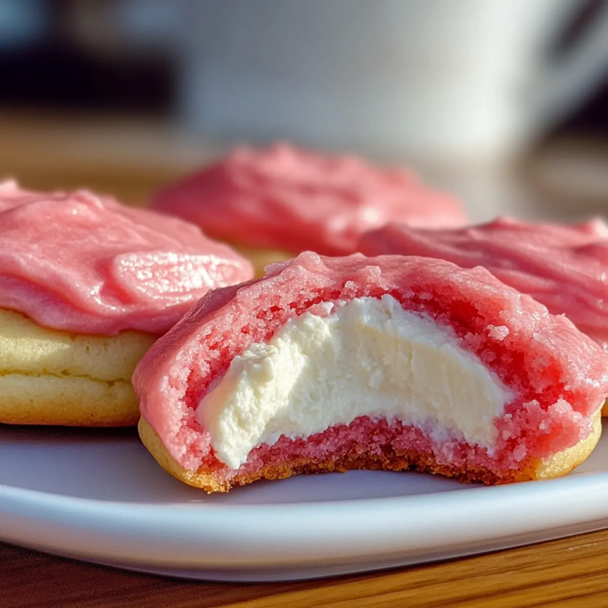 Strawberry Cheesecake Cookies
