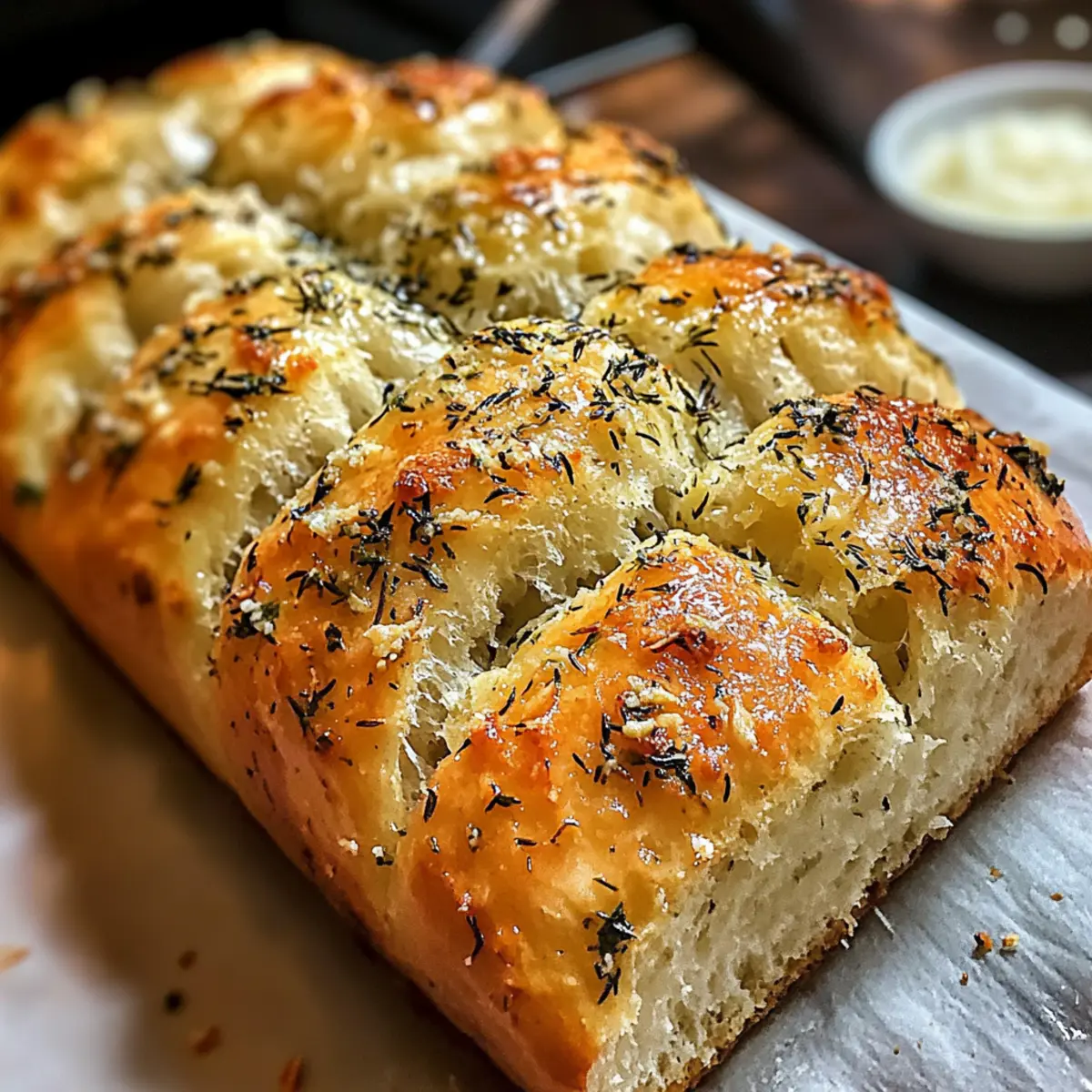 Garlic Parmesan Herb Bread