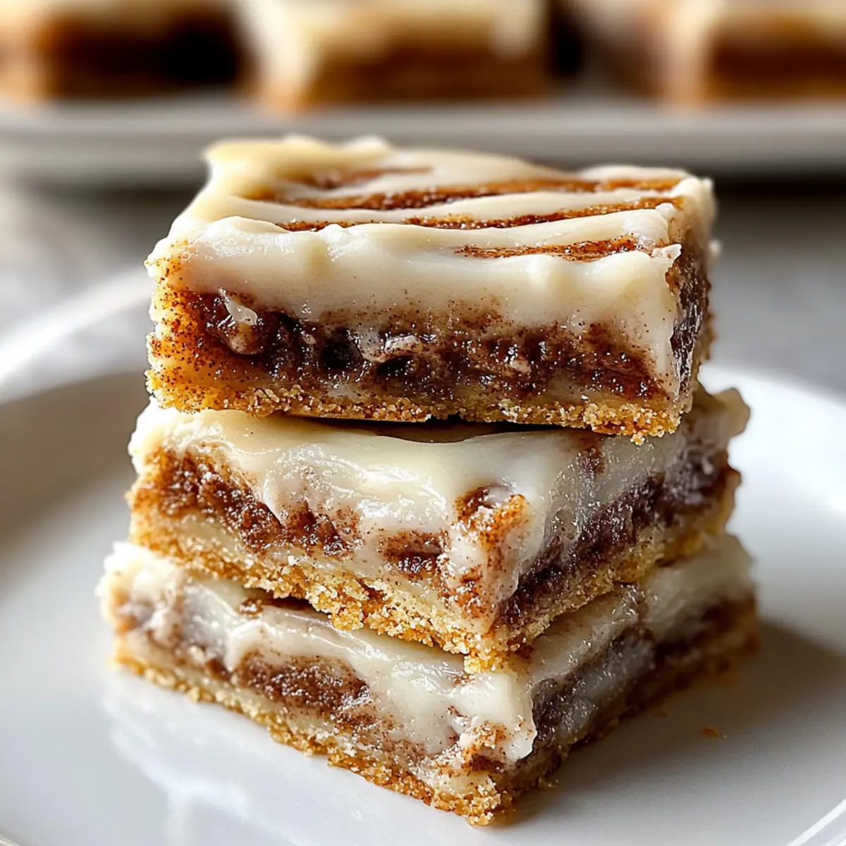 Cinnamon Roll Bliss Bars