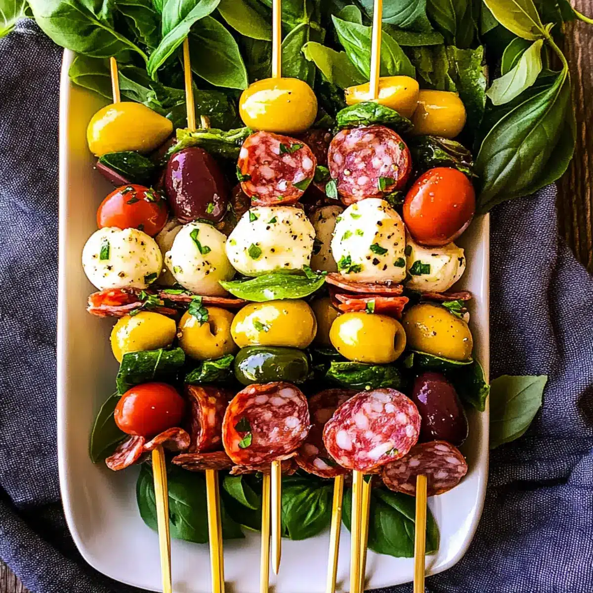 Antipasto Skewers