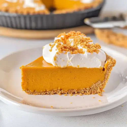 Pumpkin Pudding Pie