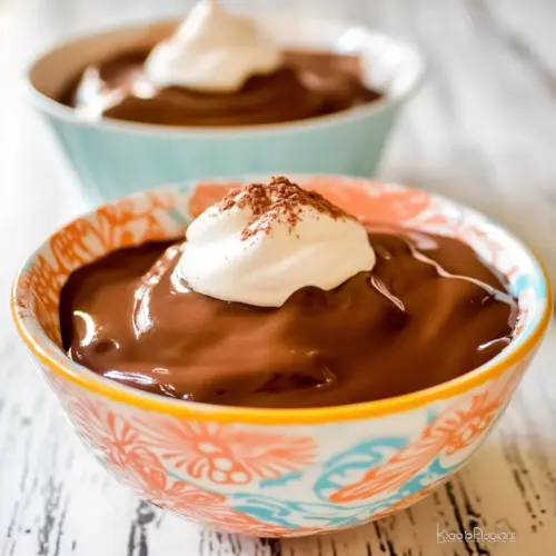 Dairy-Free Chocolate Pudding