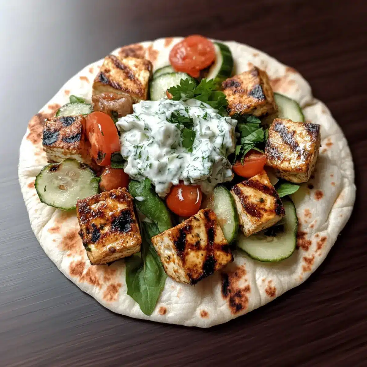 Easy Vegan Tofu Souvlaki
