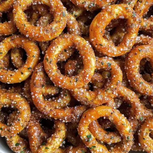 Crazy Good Seasoned Pretzels