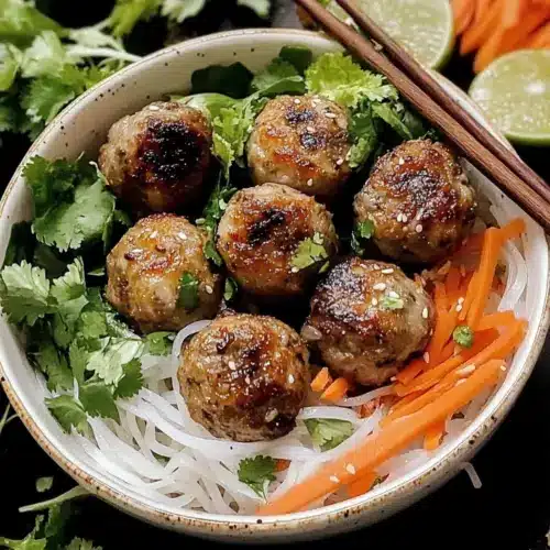 Easy Vietnamese Meatballs