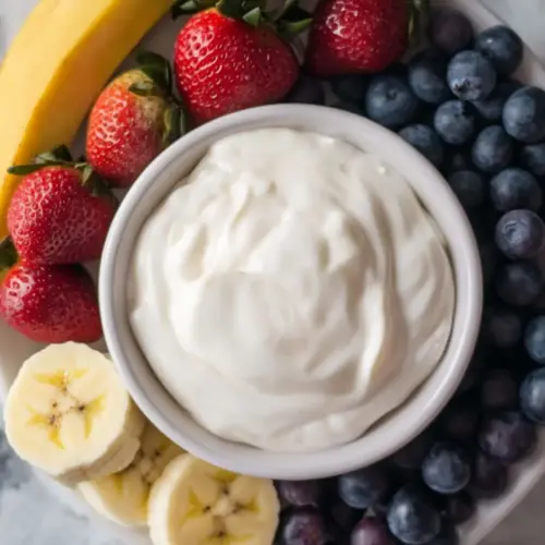 Easy Fruit Dip with Yogurt