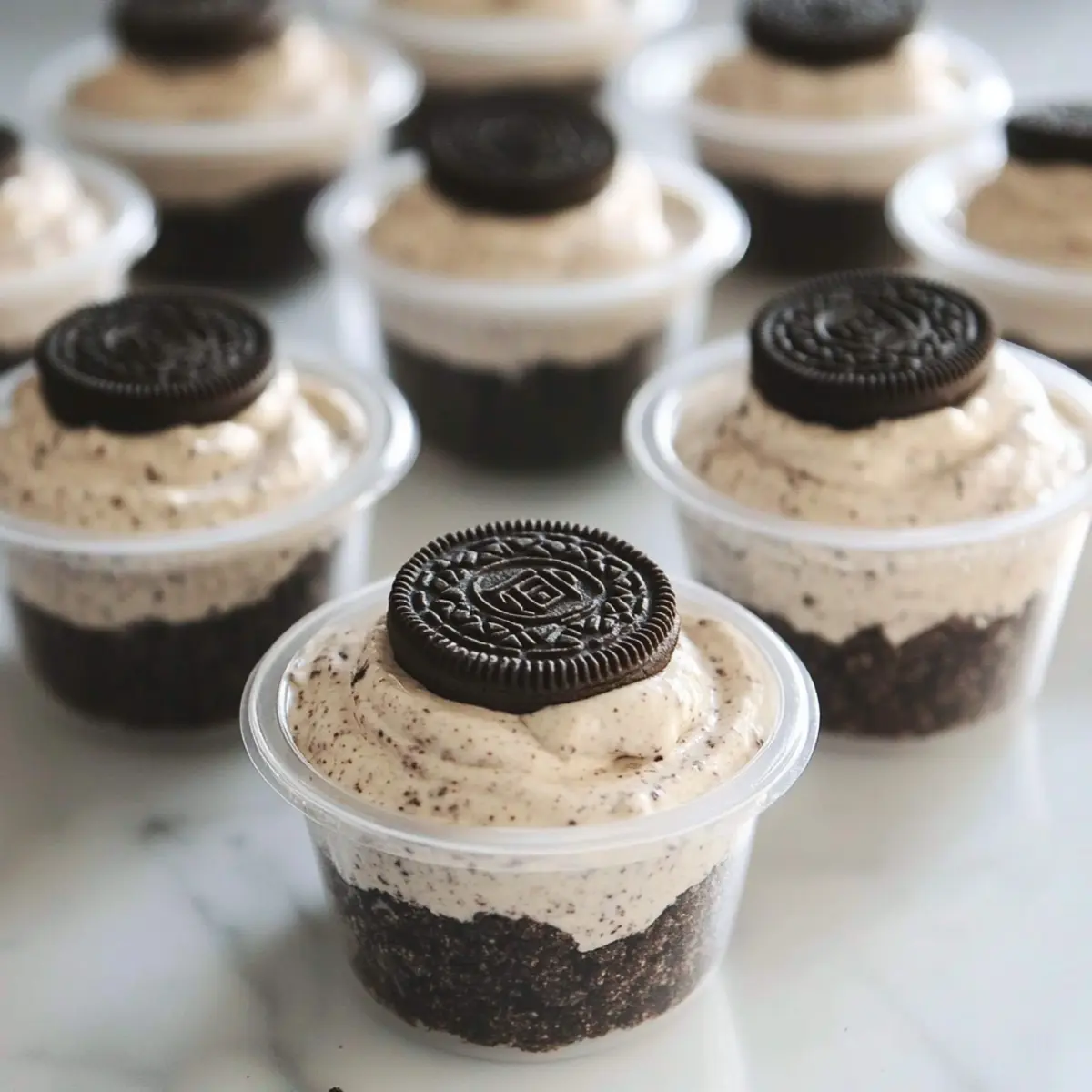 Cookies and Cream Dessert Cups