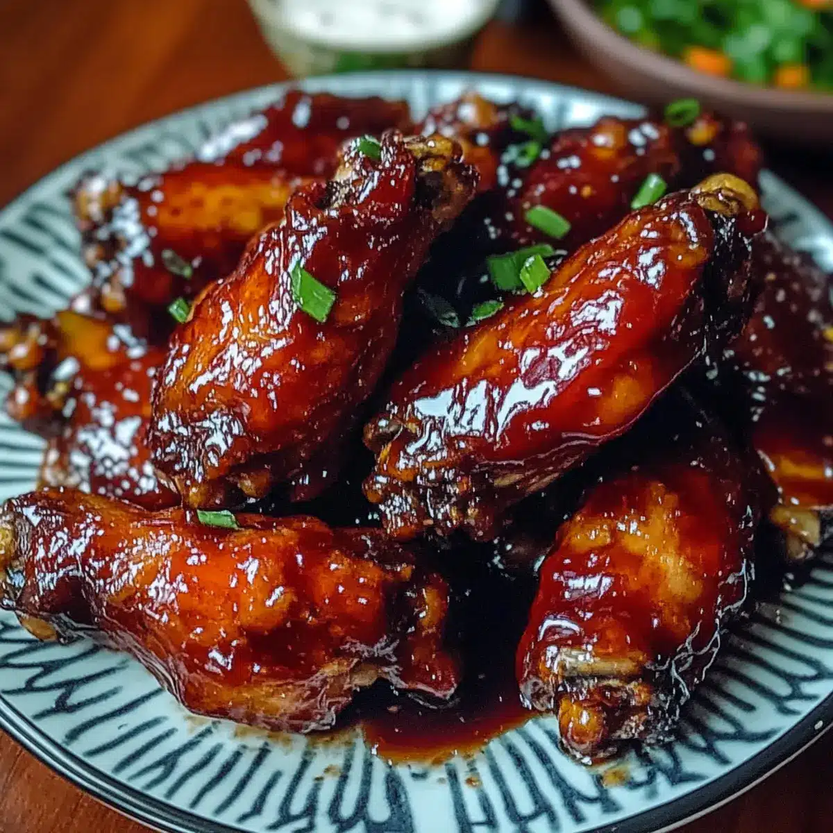 Coca Cola Chicken Wings