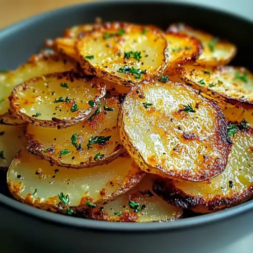 Crispy Sliced Potatoes