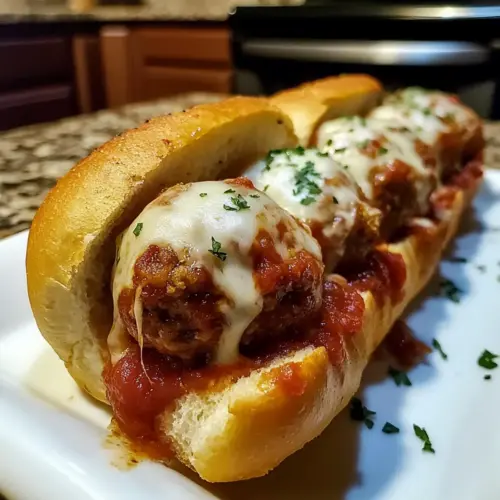 Turkey Meatball Subs