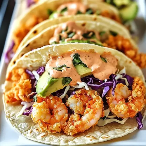 Bang Bang Shrimp Tacos