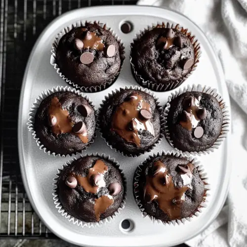 Double Chocolate Espresso Muffins