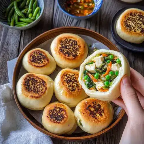 Crispy Bottom Veggie Buns