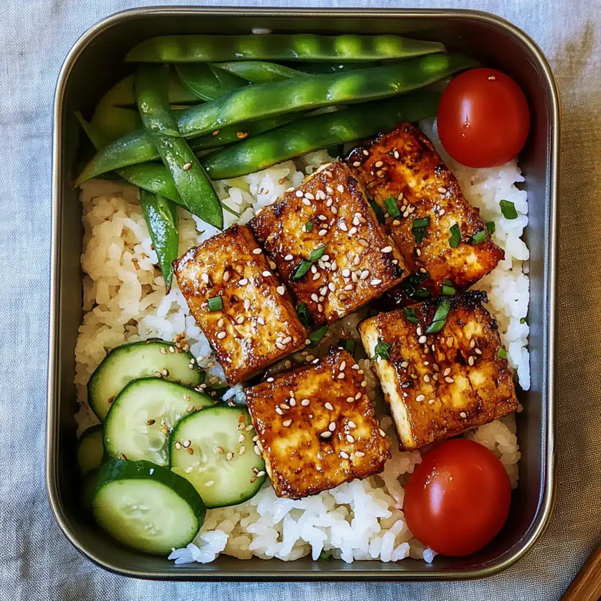 Tofu Teriyaki Bento Box