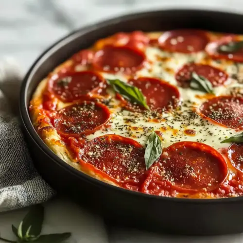 Cottage Cheese Pizza Bowl