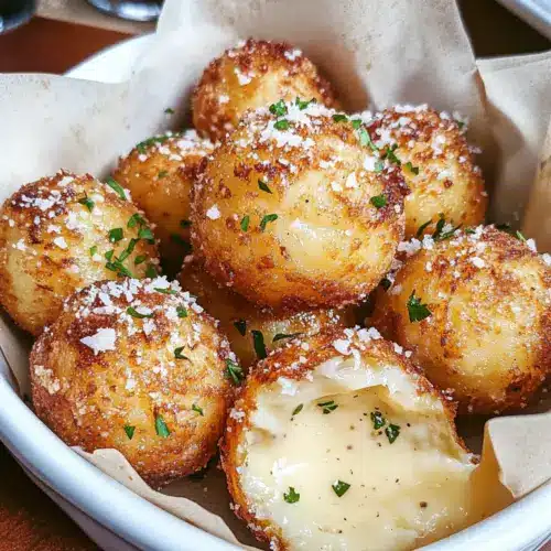 Parmesan Garlic Potato Balls