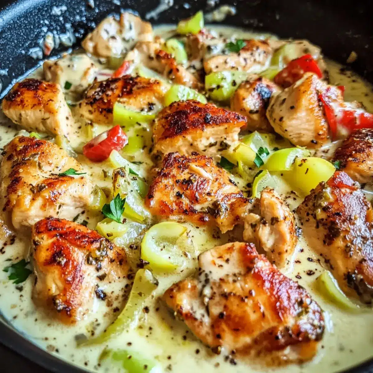 Pepperoncini Chicken Skillet
