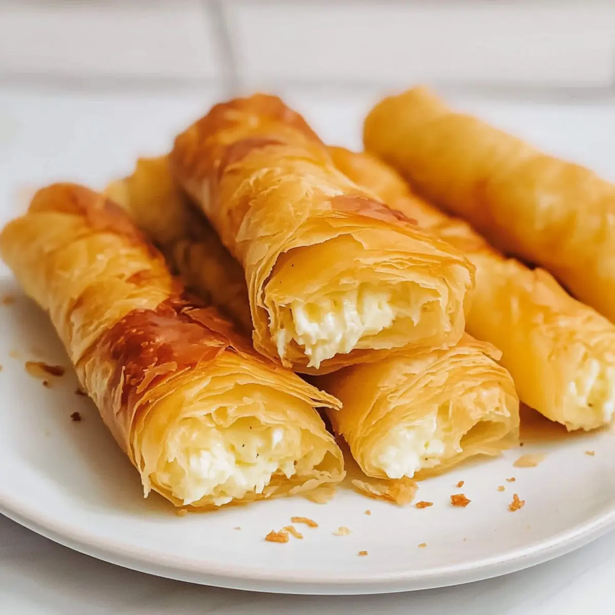 Crispy Tiropita Rolls