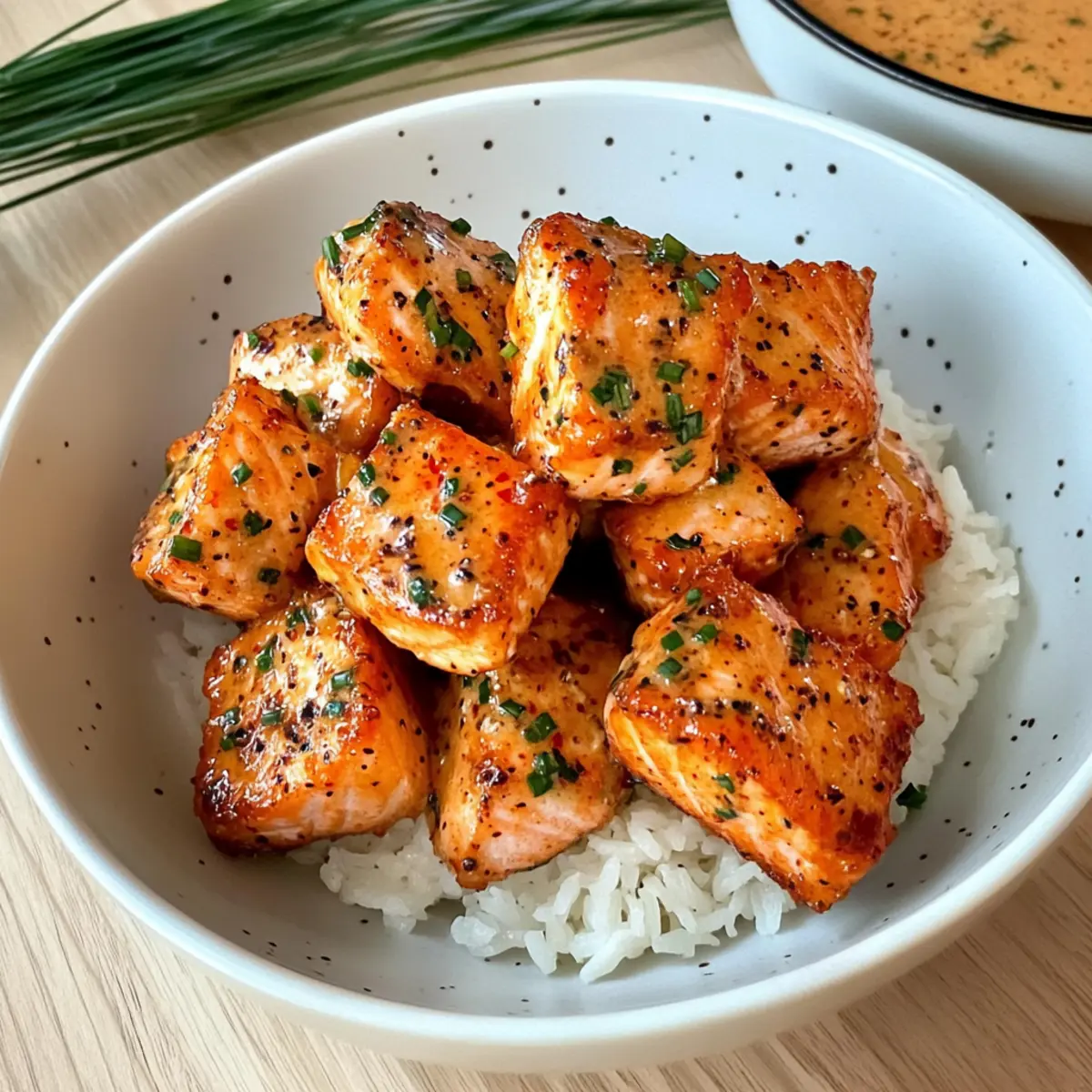 Bang Bang Salmon Bites